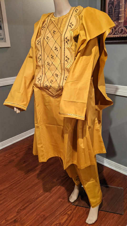 Golden Male Dashiki