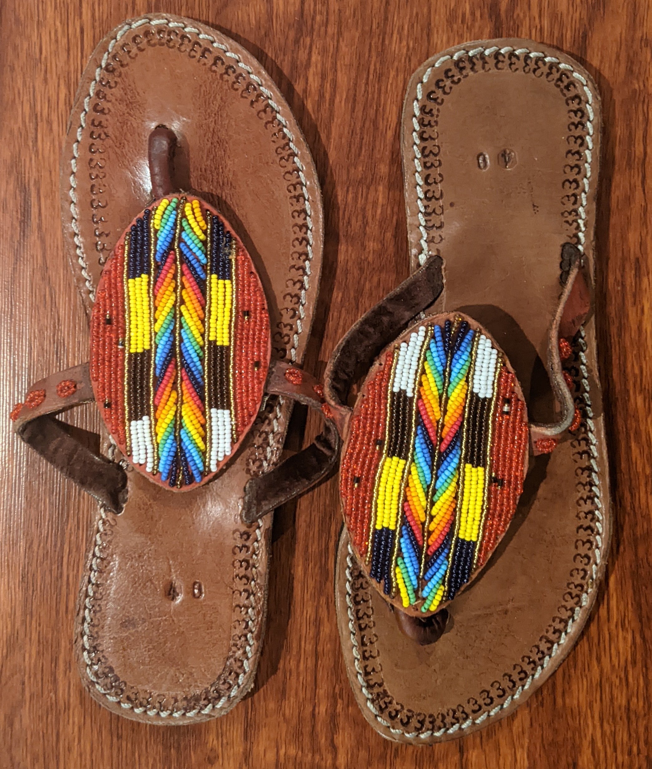 Native American Baby Girl Beaded Sandals | Etsy | Baby girl shoes, Beaded  sandals, Native american baby